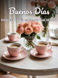 Imágenes para desear los buenos días para mi amor
