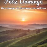 feliz domingo que tengas un domingo maravilloso