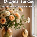buenas tardes disfruta de esta hermosa tarde