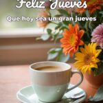 feliz jueves que hoy sea un gran jueves