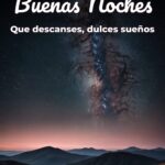 buenas noches que descanses, dulces sueños
