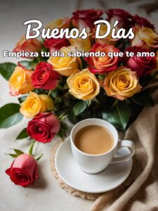 Imágenes preciosas de buenos días amor