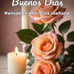 buenos días pensando en ti esta mañana