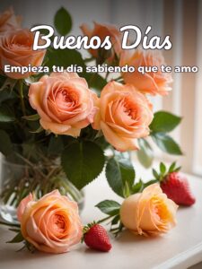 Imágenes que digan buenos días para mi amor