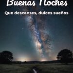 buenas noches que descanses, dulces sueños