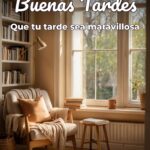 buenas tardes que tu tarde sea maravillosa