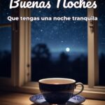 buenas noches que tengas una noche tranquila