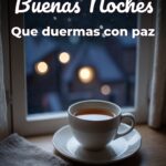 buenas noches que duermas con paz
