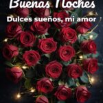 buenas noches dulces sueños, mi amor