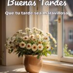 buenas tardes que tu tarde sea maravillosa