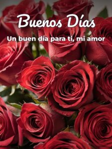 Imágenes tiernas de buenos días amor para celular