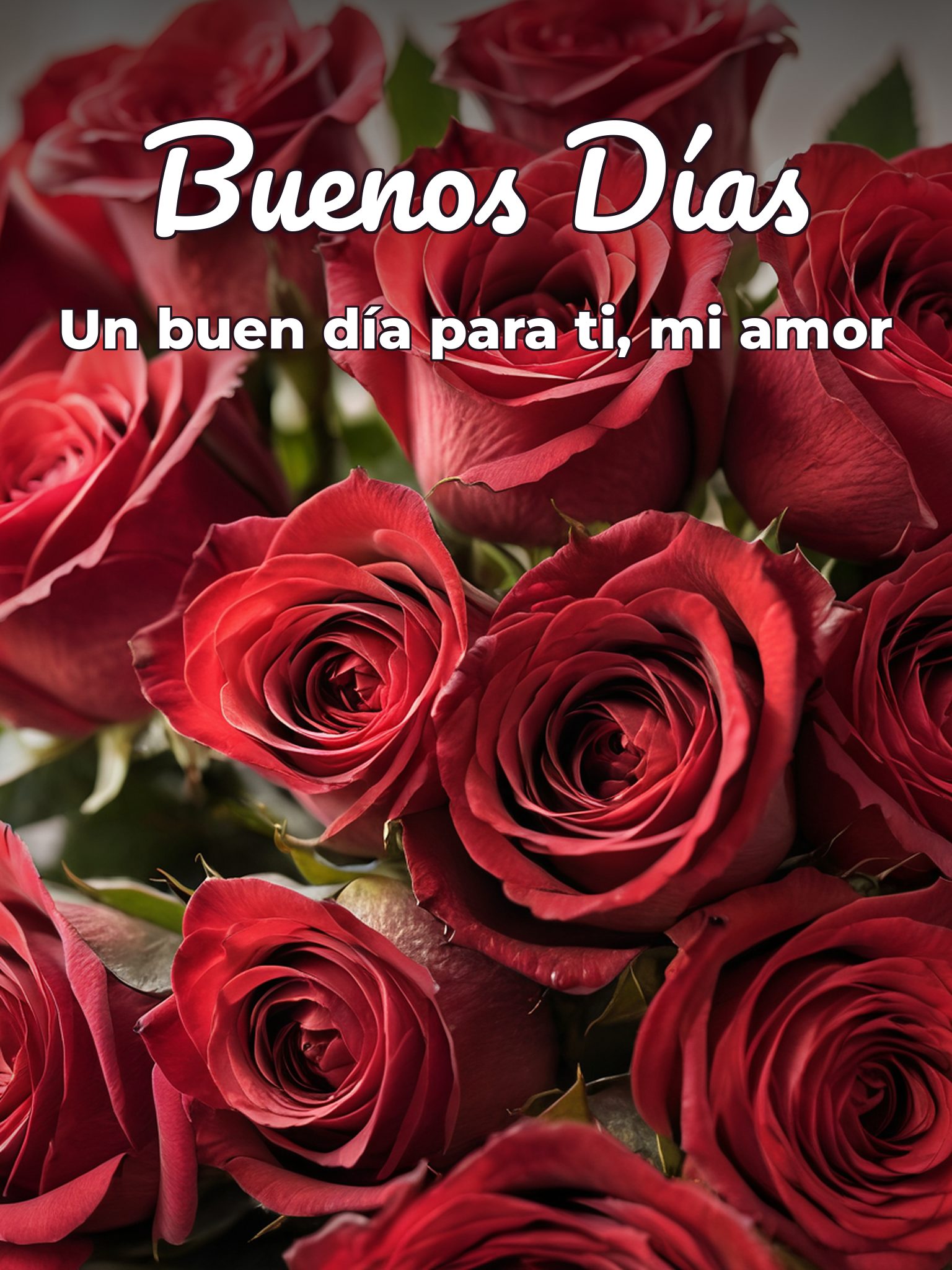 Imágenes tiernas de buenos días amor para celular
