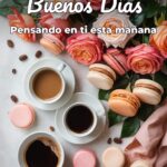 buenos días pensando en ti esta mañana