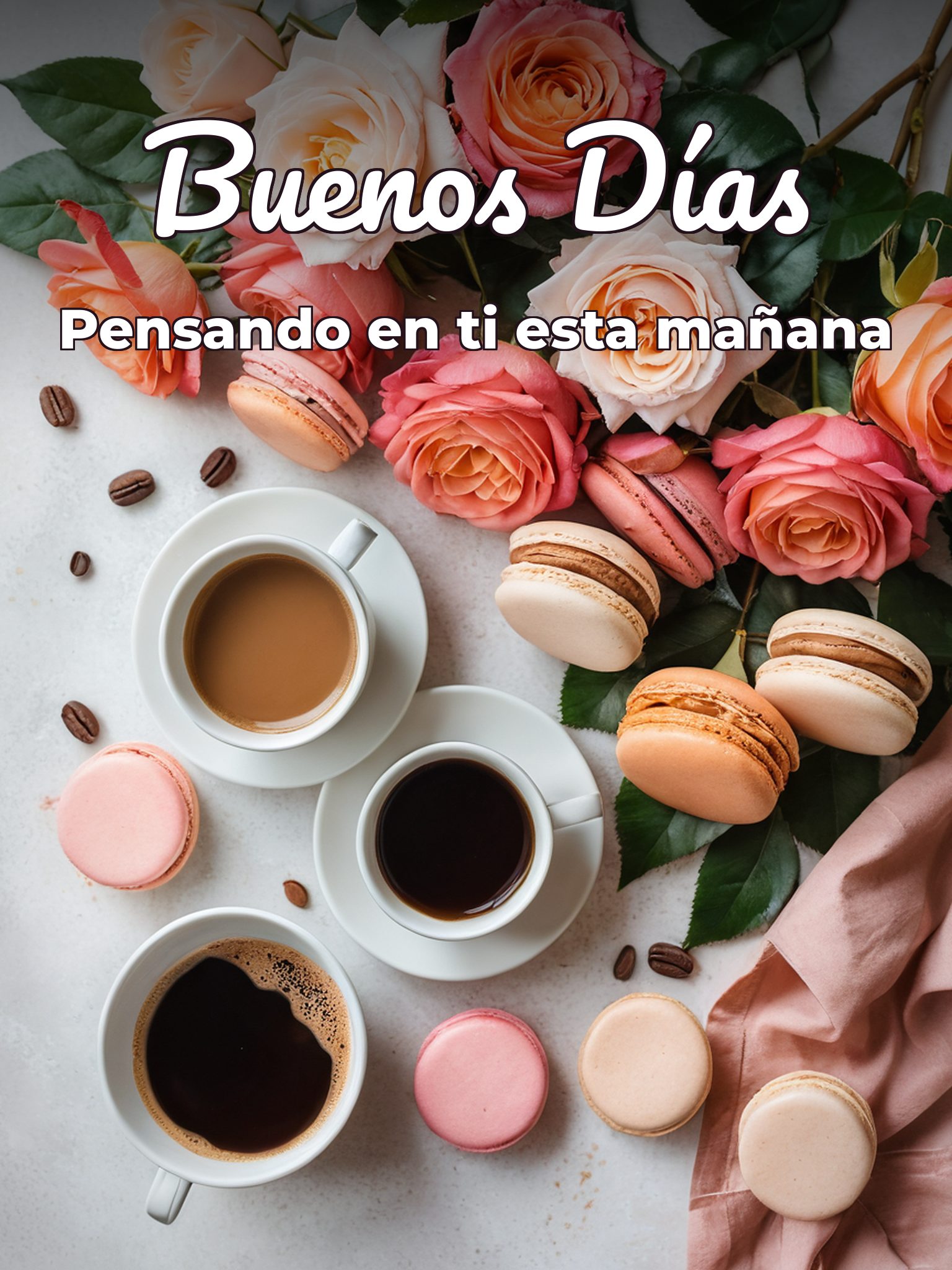 Imágenes tiernas de buenos días amor para una amiga