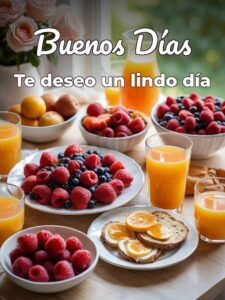 Imágenes tiernas para dar los buenos días para Facebook