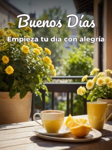 Imágenes tiernas para dar los buenos días para WhatsApp