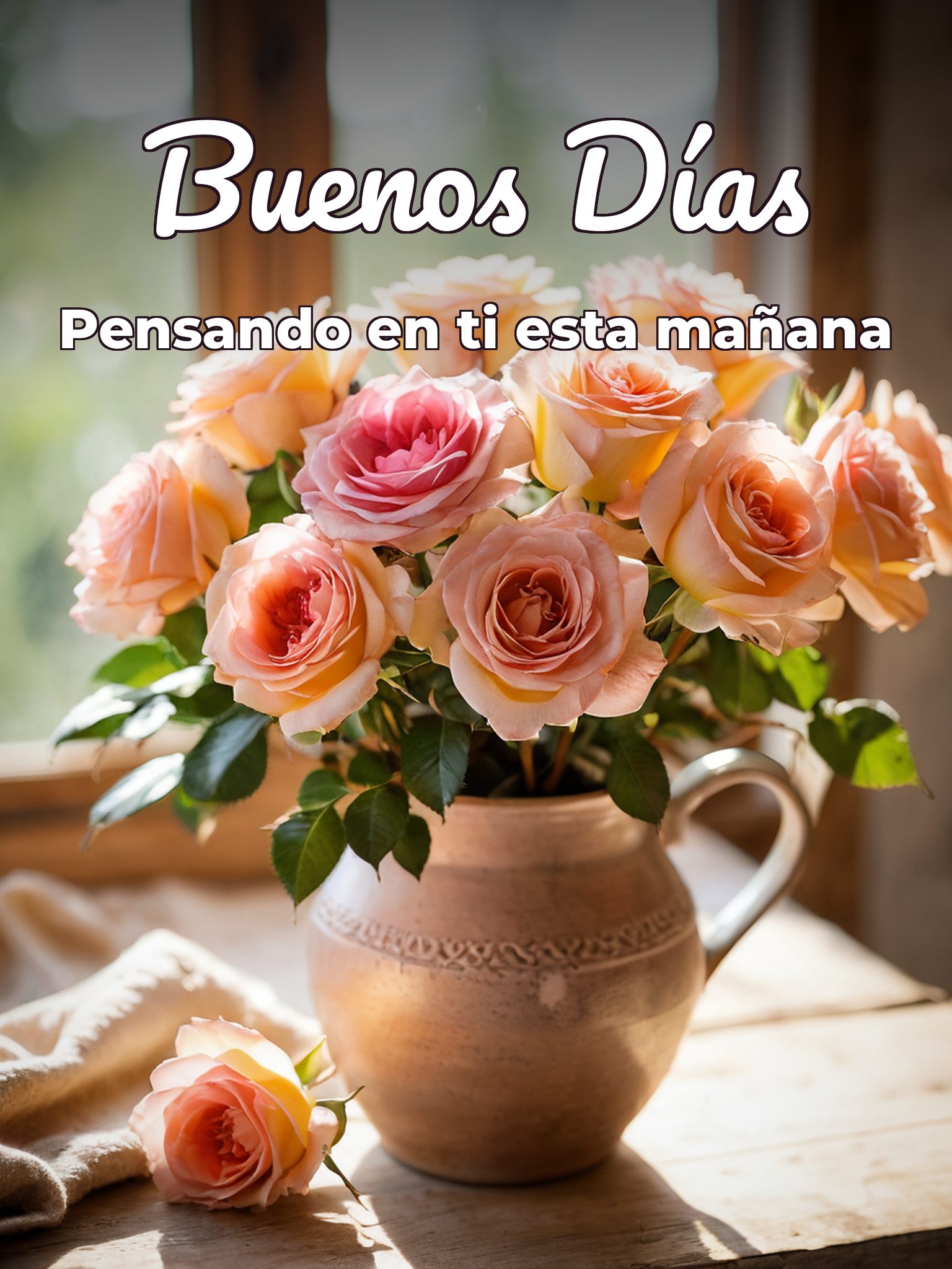Imágenes y frases de amor de buenos días para celular