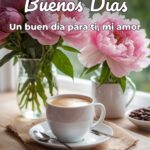 buenos días un buen día para ti, mi amor