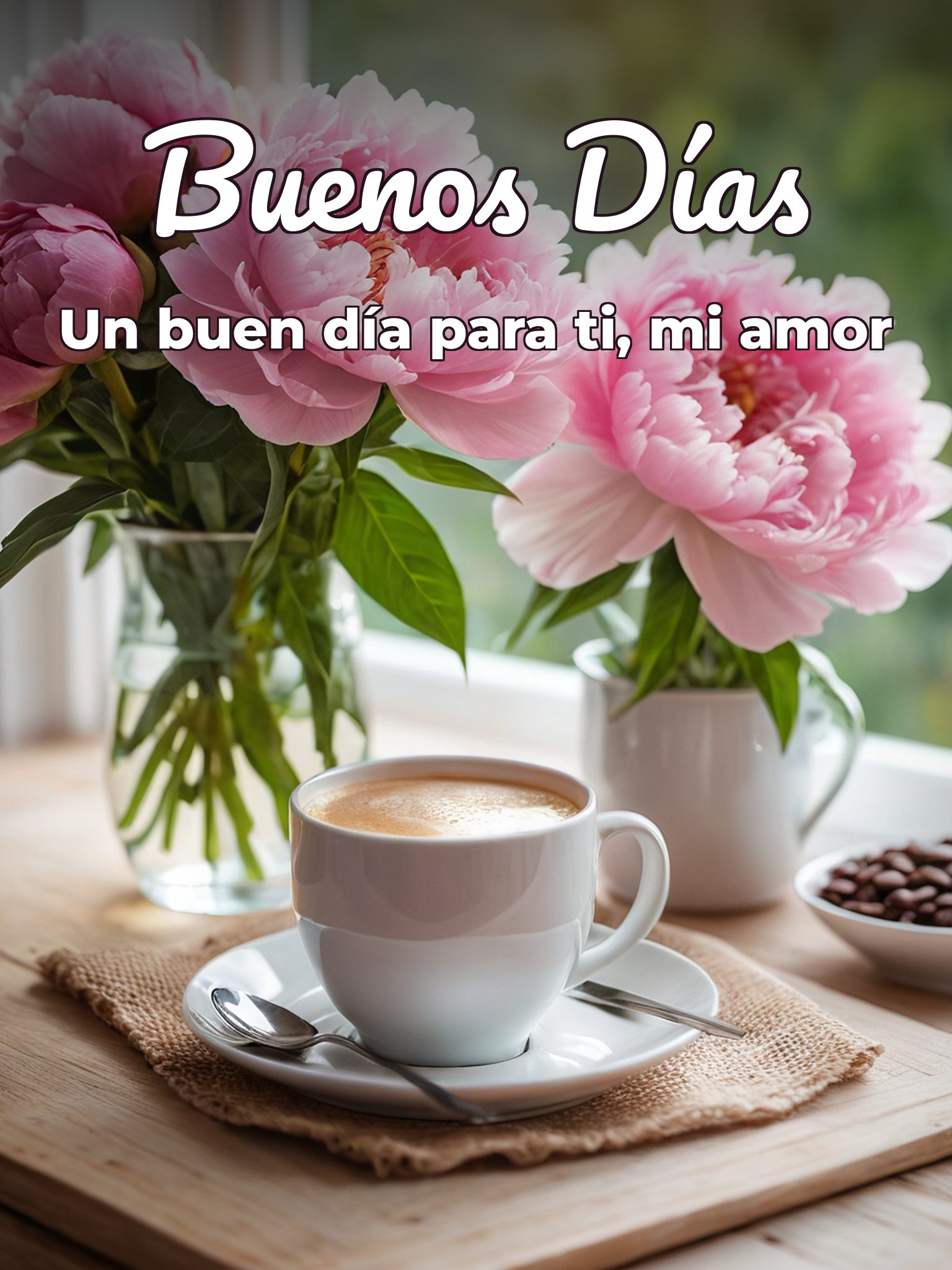 Imágenes y frases de amor de buenos días para Facebook
