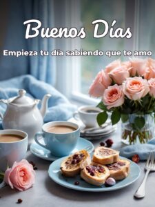 Imágenes y frases de amor de buenos días para mi amor