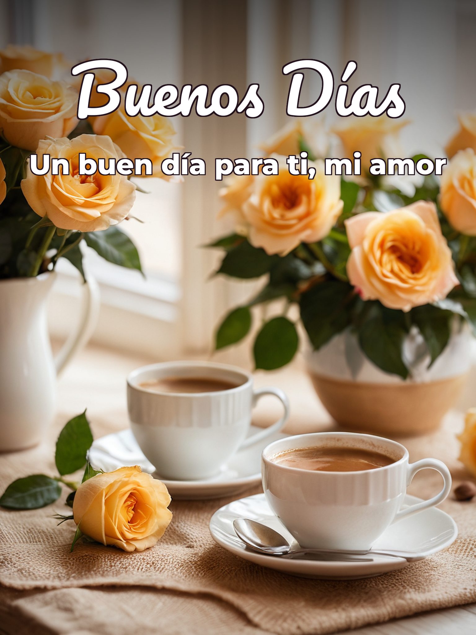 Imágenes y frases de amor de buenos días