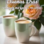 buenos días un buen día para ti, mi amor