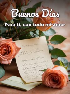 Imágenes y frases de buenos días para mi amor para mi amor