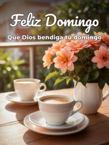 Imágenes y frases de feliz domingo para celular