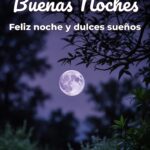 buenas noches feliz noche y dulces sueños