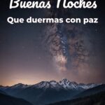 buenas noches que duermas con paz