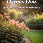 buenos días que tengas un día maravilloso