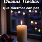buenas noches que duermas con paz