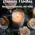 buenas noches buenas noches, mi vida