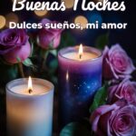 buenas noches dulces sueños, mi amor
