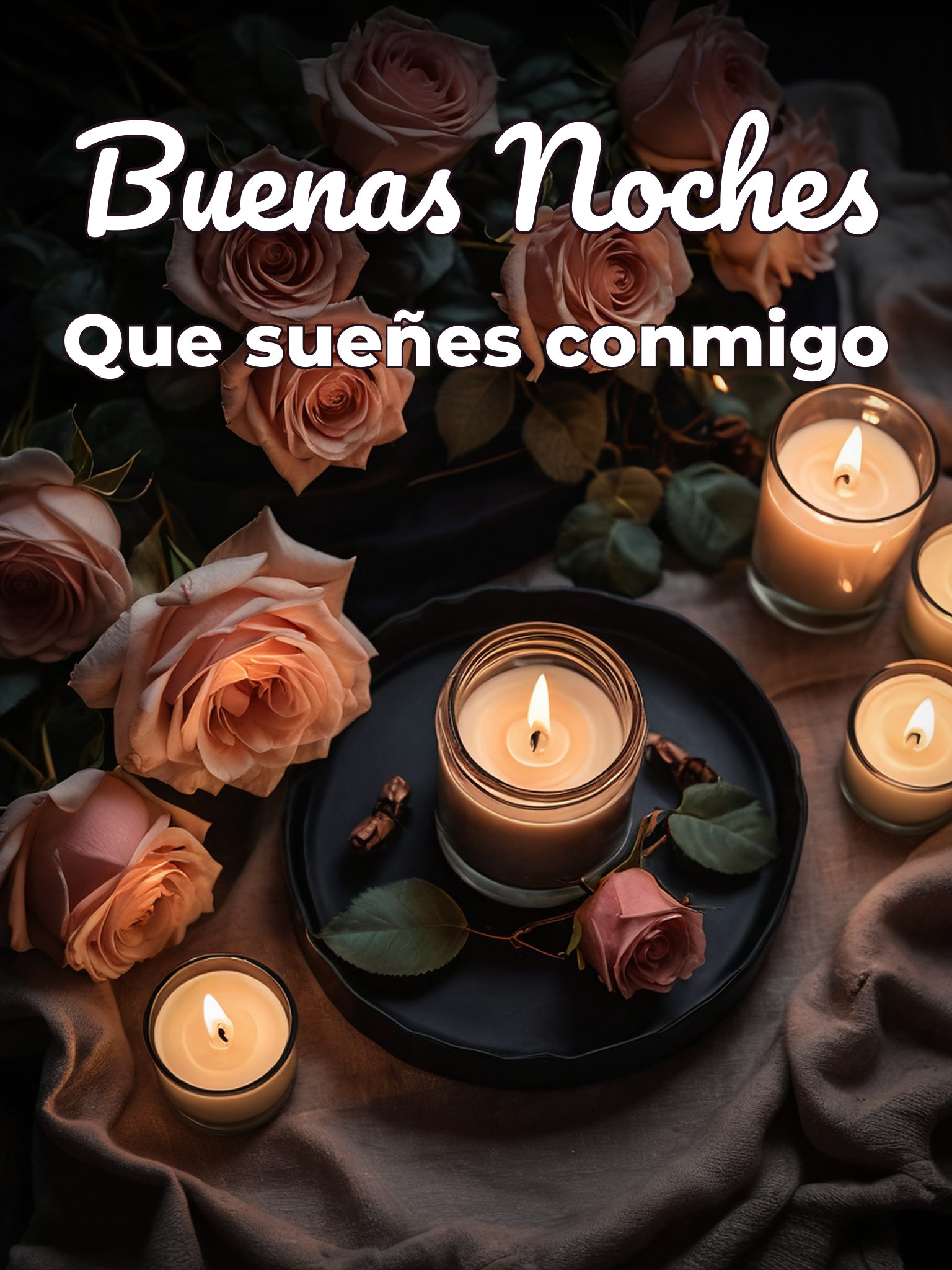 Imajenes de buenas noches de amor para WhatsApp
