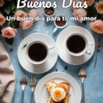 buenos días un buen día para ti, mi amor