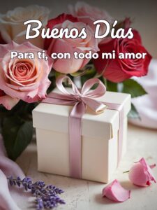 Imajenes de buenos días para un amor para WhatsApp
