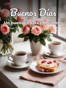 Imajenes lindas de buenos días para mi amor