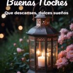 buenas noches que descanses, dulces sueños