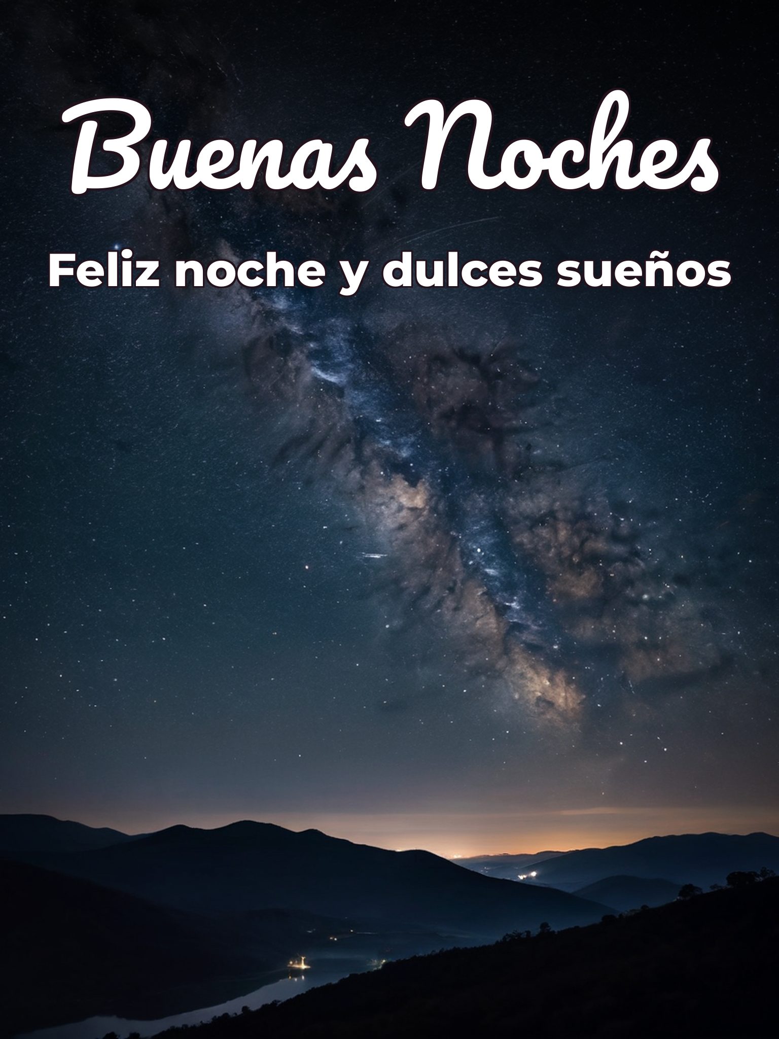 Imajenes para desear buenas noches para WhatsApp