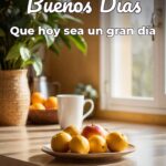 buenos días que hoy sea un gran día