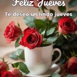 feliz jueves te deseo un lindo jueves
