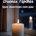 buenas noches que duermas con paz