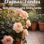 buenas tardes que tengas una linda tarde