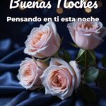 buenas noches pensando en ti esta noche