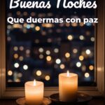 buenas noches que duermas con paz