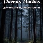 buenas noches que descanses, dulces sueños
