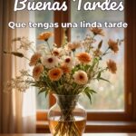 buenas tardes que tengas una linda tarde