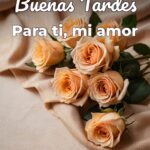 buenas tardes para ti, mi amor