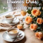 buenos días para ti, con todo mi amor